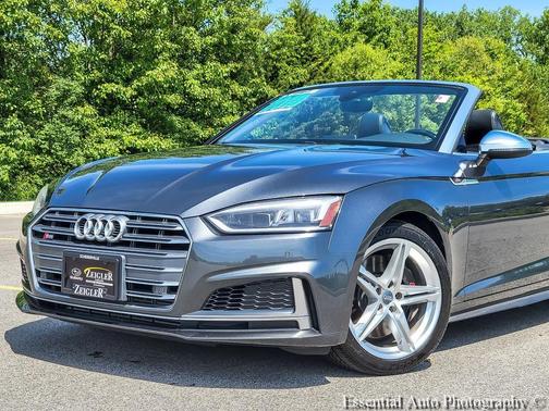 Daytona Gray Pearl Effect w/ Black Roof 2018 Audi S5 3.0T Premium Plus