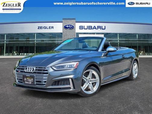 Daytona Gray Pearl Effect w/ Black Roof 2018 Audi S5 3.0T Premium Plus