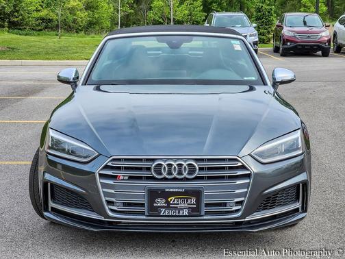 Daytona Gray Pearl Effect w/ Black Roof 2018 Audi S5 3.0T Premium Plus