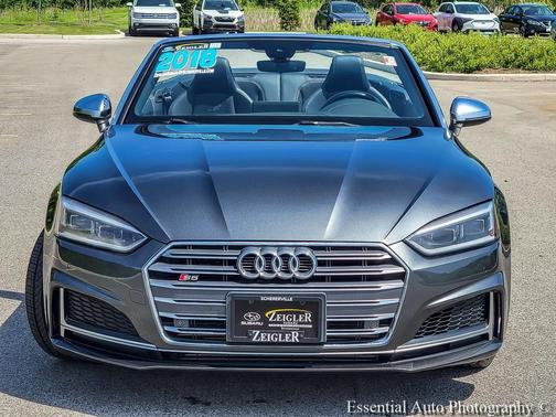 Daytona Gray Pearl Effect w/ Black Roof 2018 Audi S5 3.0T Premium Plus