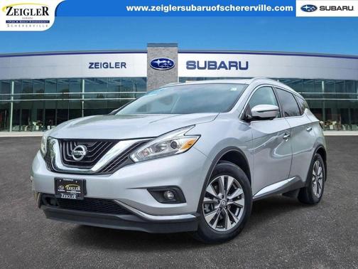 Brilliant Silver Metallic 2017 Nissan Murano SL