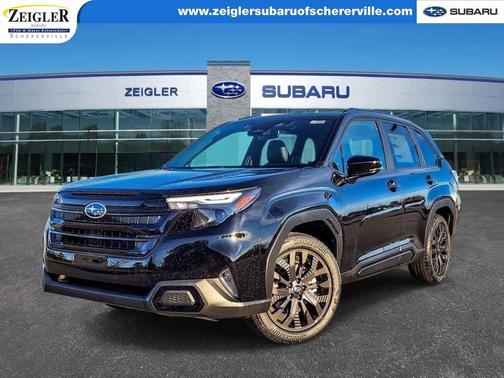Crystal Black Silica 2026 Subaru Forester Sport