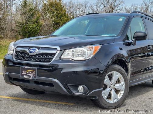 Crystal Black Silica 2015 Subaru Forester 2.5i Limited