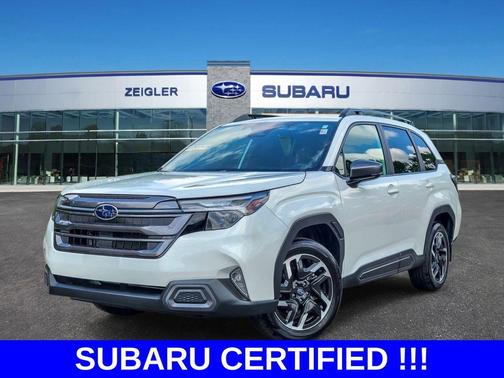 Crystal White Pearl 2026 Subaru Forester Limited