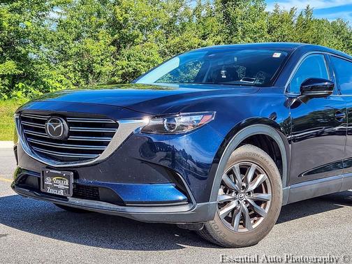 Deep Crystal Blue Mica 2022 Mazda CX-9 Touring