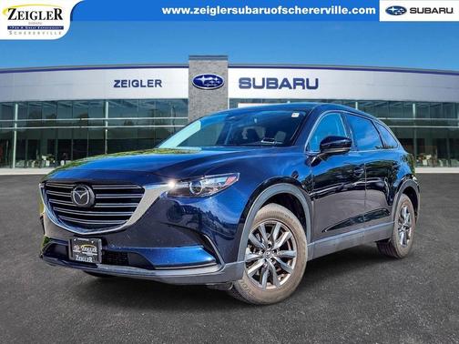Deep Crystal Blue Mica 2022 Mazda CX-9 Touring