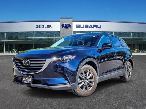 Deep Crystal Blue Mica 2022 Mazda CX-9 Touring