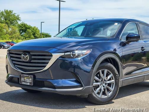Deep Crystal Blue Mica 2022 Mazda CX-9 Touring