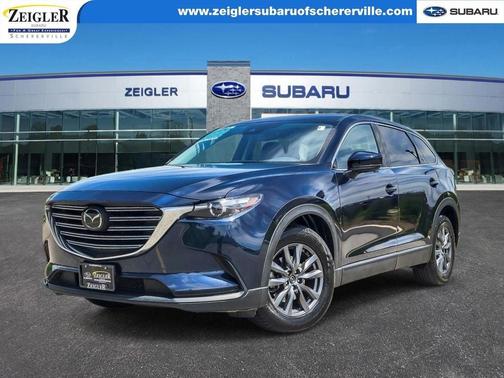 Deep Crystal Blue Mica 2022 Mazda CX-9 Touring