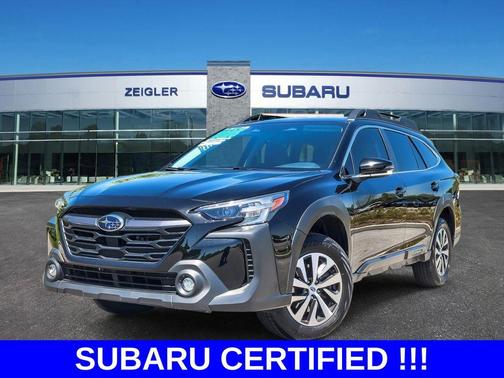 Crystal Black Silica 2025 Subaru Outback Premium
