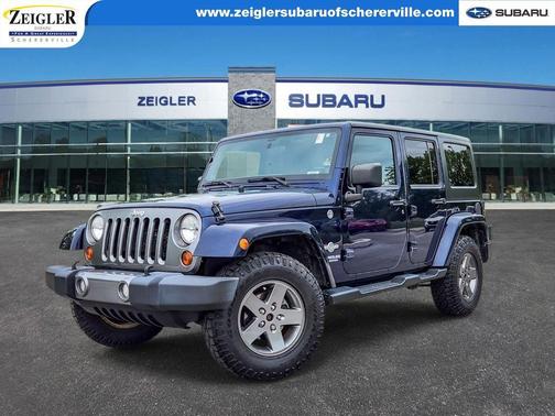 True Blue Pearlcoat 2012 Jeep Wrangler Unlimited Sport