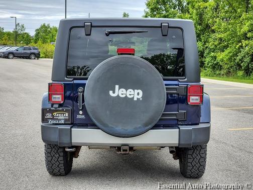 True Blue Pearlcoat 2012 Jeep Wrangler Unlimited Sport
