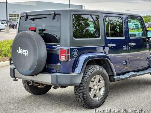 True Blue Pearlcoat 2012 Jeep Wrangler Unlimited Sport
