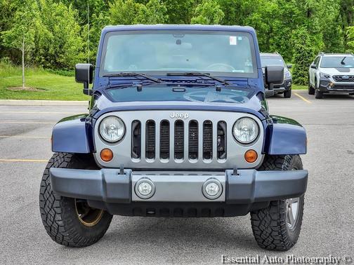 True Blue Pearlcoat 2012 Jeep Wrangler Unlimited Sport