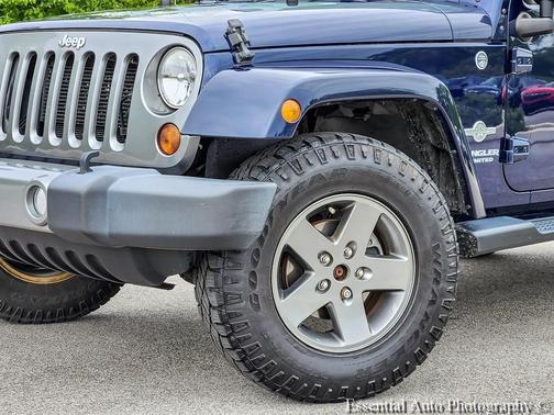 True Blue Pearlcoat 2012 Jeep Wrangler Unlimited Sport
