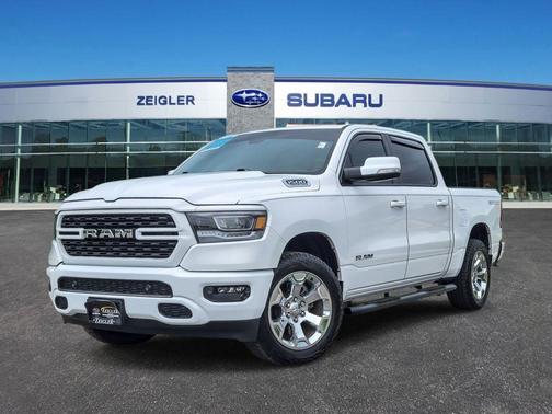 Bright White Clearcoat 2022 RAM 1500 Big Horn
