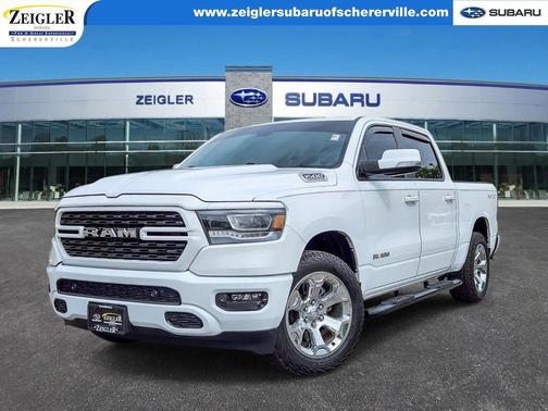 Bright White Clearcoat 2022 RAM 1500 Big Horn