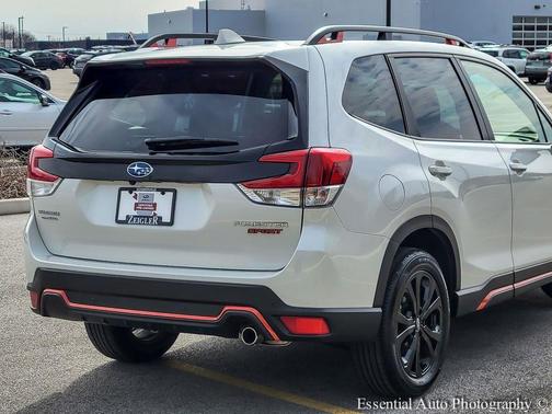 Crystal White Pearl 2023 Subaru Forester Sport