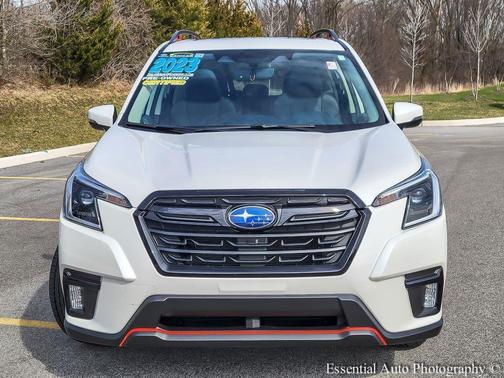Crystal White Pearl 2023 Subaru Forester Sport