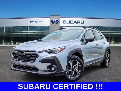 Ice Silver Metallic 2024 Subaru Crosstrek Premium