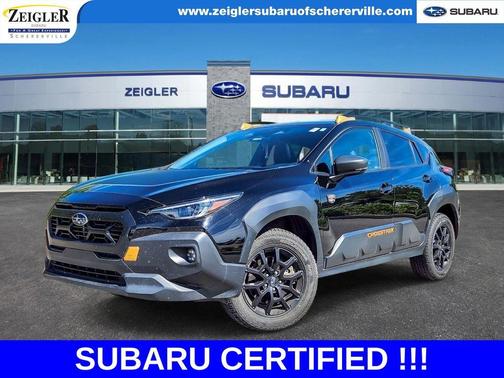 Crystal Black Silica 2024 Subaru Crosstrek Wilderness