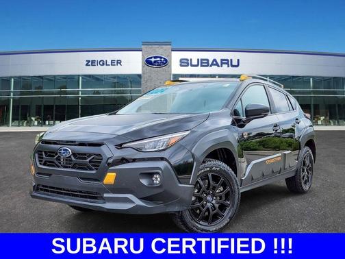 Crystal Black Silica 2024 Subaru Crosstrek Wilderness