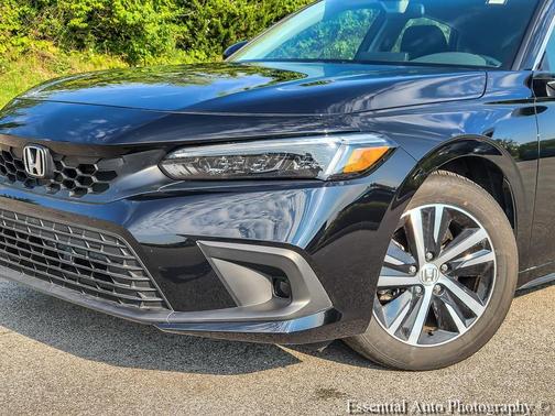 Black 2024 Honda Civic LX