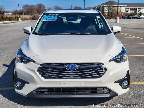 Crystal White Pearl 2024 Subaru Impreza Sport