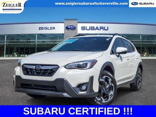 Crystal White Pearl 2021 Subaru Crosstrek Limited