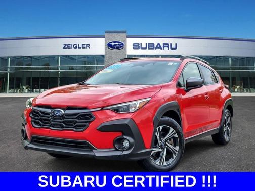 Pure Red 2024 Subaru Crosstrek Premium