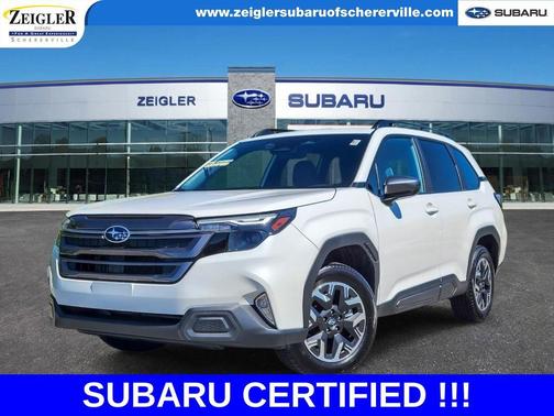 Crystal White Pearl 2026 Subaru Forester Premium