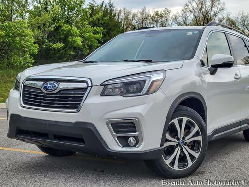 Crystal White Pearl 2021 Subaru Forester Limited