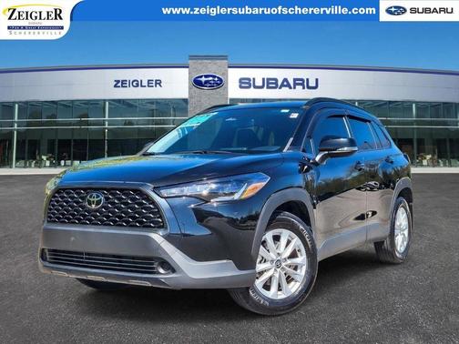 Jet Black 2024 Toyota Corolla Cross LE