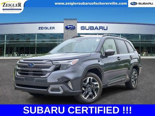 Gray Metallic 2025 Subaru Forester Limited