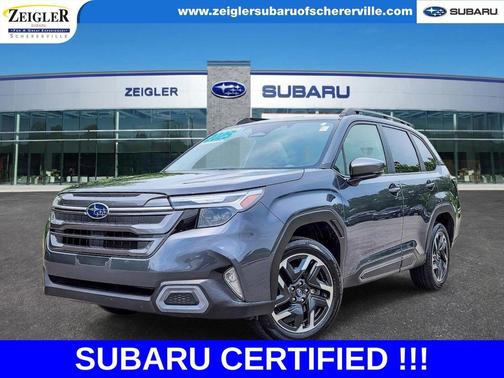 Gray Metallic 2025 Subaru Forester Limited