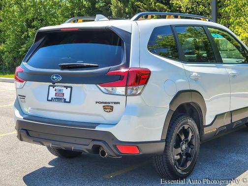 Crystal White Pearl 2023 Subaru Forester Wilderness