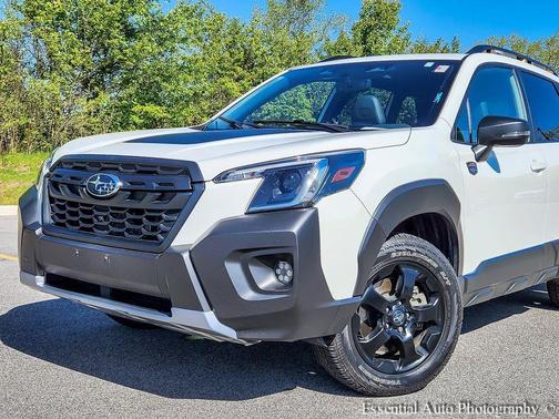 Crystal White Pearl 2023 Subaru Forester Wilderness