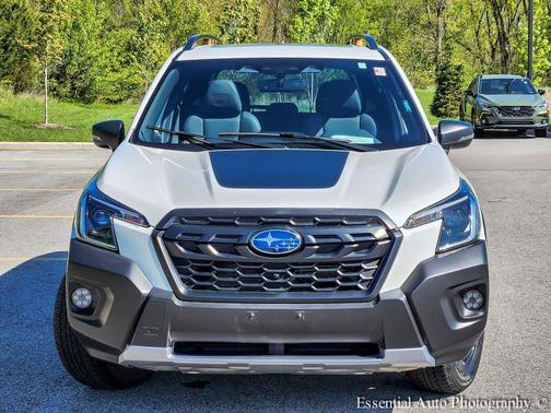 Crystal White Pearl 2023 Subaru Forester Wilderness