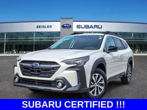 Crystal White Pearl 2023 Subaru Outback Premium