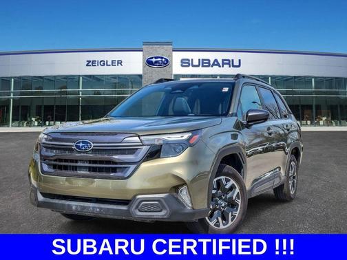 Autumn Green Metallic 2025 Subaru Forester Premium