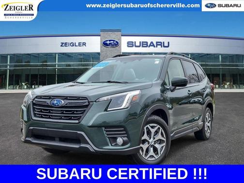 Cascade Green Silica 2023 Subaru Forester Premium