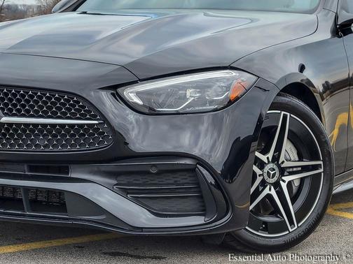Black 2022 Mercedes-Benz C-Class C 300 4MATIC
