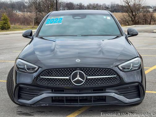 Black 2022 Mercedes-Benz C-Class C 300 4MATIC