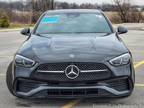 Black 2022 Mercedes-Benz C-Class C 300 4MATIC