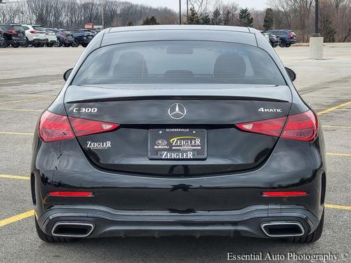 Black 2022 Mercedes-Benz C-Class C 300 4MATIC