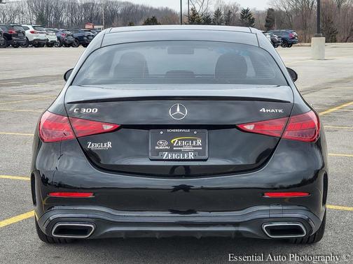 Black 2022 Mercedes-Benz C-Class C 300 4MATIC
