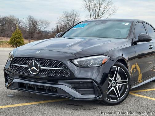 Black 2022 Mercedes-Benz C-Class C 300 4MATIC