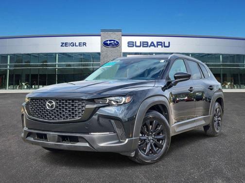 Jet Black Mica 2024 Mazda CX-50 2.5 S Preferred Package