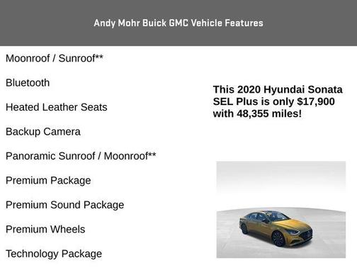 2020 Hyundai SONATA SEL Plus