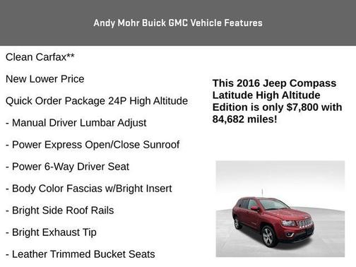 2016 Jeep Compass Latitude